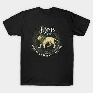 DNB - Leo Lion Vibes (Army Green) T-Shirt